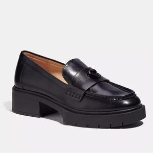 Coach Leah Loafer- Size 7 black